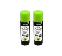 Wonday Lot De 2 Batons De Colle Vegetale ¿ Base D'amidon 40 G