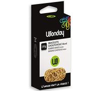 Wonday Élastiques en caoutchouc naturel 90 x 6 mm – Boîte 100 g
