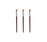Wonday Lot De 3 Pinceaux Brosse Fibres Synthétiques Taille Numéro 10
