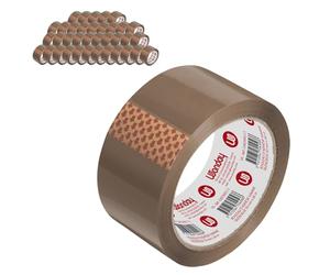 WONDAY - Lot de 36 rouleaux de scotch HAVANE Silencieux, pour Emballages, Cartons