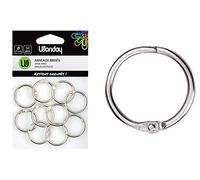 Wonday Lot de 5 anneaux de connexion en métal Diamètre 64 mm