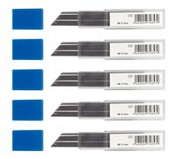 Wonday Lot De 5 Etuis De 12 Mines Graphite 0,7mm Hb