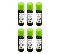 Wonday Lot De 6 Batons De Colle Vegetale ¿ Base D'amidon 40 G