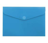 Wonday Pochette Polypro À Scratch 18 X 25 Cm Bleu Transparent