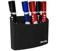 Wonday Porte marqueur - rectangulaire - Magnétique - Noir