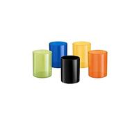 WONDAY Pot à crayon corps plastique jaune