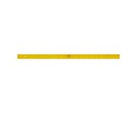 Wonday Règle pour tableau 1 m en bois laqué jaune