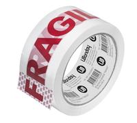 WONDAY Rouleau d'Adhésif avec mention "FRAGILE" 50 mm x 66 m
