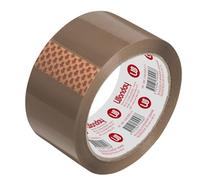 WONDAY Rouleau d'Adhésif d'Emballage Marron type Havane Silencieux 50 mm x 66 m