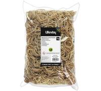 Wonday Sac 1 Kg Elastique Bracelets Caoutchouc 40 Mm X 1,8 Mm Blond