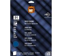 WONDAY SACHET 10 FEUILLES DE PAPIER CARBONE BLEU