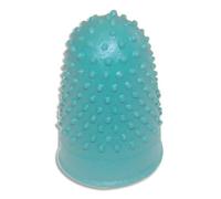 WONDAY Sachet 12 doigtiers caoutchouc synthétique Taille n°0 - Diamètre 17 mm - coloris vert