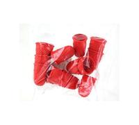WONDAY Sachet de 12 Doigtiers Caoutchouc Herisson N° 0 diamètre 15 mm Rouge