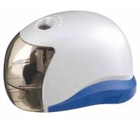 Wonday Taille-crayon électrique, lame en acier, grand réservoir, 4 piles 1,5 V (non fournies), Noir