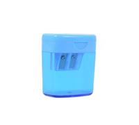 WONDAY Taille-crayon Taill'liberty Interieur Plast 2 Trous Réserve vissée Bleu/Rouge Aléatoire