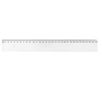 Wonday Règle plate 400 mm en plastique