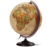 Wonday - Globe terrestre lumineux First - 30 cm - Texte français noir - Antique