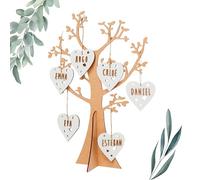 WONDEE Arbre de Vie personnalisé décoratif [4 modèles] Cadeaux Originaux pour Femme personnalisés, Cadeau fête des mères, Cadeaux Originaux Noël, Anniversaire pour mères, Grands-mères et épouses
