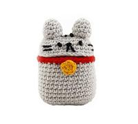 WONDEE Coque AirPods 1 et 2 WFNAIR017 – Intérieur en silicone et crochet en forme de chat