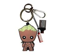 WONDEE Marvel [ 2 en 1 ] Groot Clé USB + Porte Clé Originale 32 go avec Adaptateur USB C - Cadeaux Originaux Disney Marvel, Idée de Cadeau Groot pour Hommes et Enfants