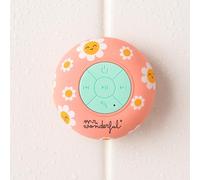 WONDEE Mr Wonderful Haut-Parleur de Douche Bluetooth Rose de Marguerite avec Ventouse et imperméable, avec Son stéréo + appels, Mr Wonderful Cadeaux Originaux pour Filles, Femmes et Enfants