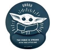 Wondee Tapis de Souris Ergonomique XXL Design Grogu Yoda avec Repose Poignet