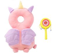 Wonder Baby Head Protector, Baby Backpack Head Protection Pillow, Baby Walker Head Protector Toddler Adjustable Baby Head Protection Backpack Wear Safety Pad (C)