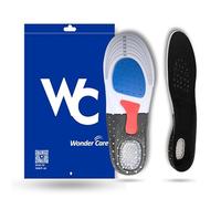Wonder Care 1 paire d'inserts de chaussures amovibles pour homme et femme - Semelles intérieures en gel de silicone - Coussinets pour chaussures de sport et course à pied - Orthèses d'absorption des