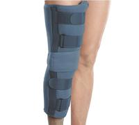 Wonder Care Antidémarrage du Genou pour Support du Genou pour Luxation, Ligament, Déchirure, Genouillère de Stabilisation pour Hommes et Femmes (19 Pouces de Large),Gris_XL