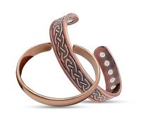 Wonder Care Bracelet en Cuivre Pur pour Femme et Homme Kada Copper pour Homme Bande de Cuivre avec Étui en Velours et Coffret Cadeau (Lot de 2)