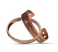 Wonder Care Bracelet en Cuivre Pur pour Femme et Homme Kada Copper pour Homme Bande de Cuivre avec Étui en Velours et Coffret Cadeau (Lot de 2)