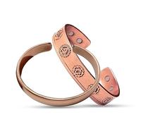 Wonder Care Bracelet en Cuivre Pur pour Femme et Homme Kada Copper pour Homme Bande de Cuivre avec Étui en Velours et Coffret Cadeau (Lot de 2)