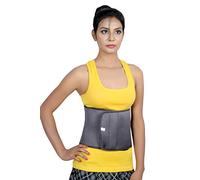 Wonder Care Ceinture abdominale post-chirurgie pour récupération de la section C pour femme, ceinture amincissante pour homme, couleur grise (L)