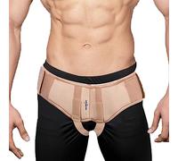 Wonder Care Ceinture inguinale Hommes_Soulagement de la douleur avant la chirurgie_Double inguinal_Bragueros_2 coussinets de compression amovibles_Bretelles réglables pour l'aine