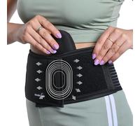 Wonder Care Ceinture pour hernie ombilicale Hernie Ventre avec coussin de compression amovible Hernie Soulagement de la douleur Ceinture pour hernie ombilicale pour femmes hommes (XL)