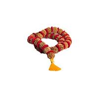 Wonder Care Certified Rudraksha Mala 5face(Panchmukhi) Authentic Genuine Rudraksha Beads Ornament Rosary Japa Mala Beads Collana Puja | Perline di preghiera | Perla di meditazione