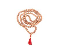 Wonder Care Certified Rudraksha Mala 5face(Panchmukhi) Authentic Genuine Rudraksha Beads Ornament Rosary Japa Mala Beads Collana Puja | Perline di preghiera | Perla di meditazione
