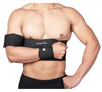 Wonder Care Épaulière gauche droite noire pour immobiliser les épaules du bras ou du cou de clavicule, luxation osseuse