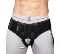 Wonder Care-Ceinture herniaire pour hommes et femmes Ceinture herniaire réglable et flexible Soulagement de la douleur avec 2 coussinets de compression amovibles