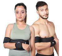 Wonder Care Immobilisateur d'épaule gauche droite Orthèse de bras Luxation osseuse Subluxation Support d'épaule Orthèse de compression Chirurgie de la coiffe des rotateurs Noir Taille 6