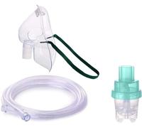 Wonder Care Kit nébuliseur avec masque nébuliseur, inhalateur, accessoires de qualité pharmaceutique, tube souple, tasse vaporisateur - Lot de 2 (adulte + enfant)