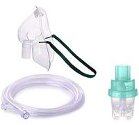 Wonder Care Kit nébuliseur avec masque nébuliseur, inhalateur pour adultes, accessoires de qualité pharmaceutique, tube souple, vaporisateur (adulte)