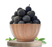 Wonder Care Lot de 108 perles naturelles Rudraksha en forme de fruits de rudraksha népalais avec coquillage brut naturel pour mala et bracelet