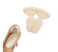Wonder Care Lot de 2 (1 paire) coussinets de talon, auto-adhésifs, réutilisables, pour talons hauts, protecteurs de morsures, doublures de talon pour plus de confort et soulagement de la douleur au