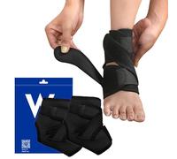 Wonder Care Lot de 2 bandes de soutien de cheville pour soulager la douleur au talon pour homme/femme, support de cheville pour soutien du pied, soulagement de la douleur, ceinture de cheville/support