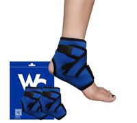 Wonder Care Lot de 2 bandes de soutien de cheville pour soulager la douleur au talon pour homme/femme, reliure de cheville pour soutien du pied, soulagement de la douleur, ceinture de cheville/support