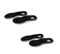 Wonder Care Lot de 2 paires d'inserts de chaussures amovibles pour homme et femme - Semelles intérieures en gel de silicone - Coussinets pour chaussures de sport et course à pied - Orthèses