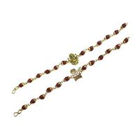 Wonder Care Rakhi pour Rakshabandhan Designer Rudraksha Rakhi pour Bhaiya et Bhabi Raksha Bandhan Couple Rakhi Lot de 2 cadeaux pour frère et Bhabhi