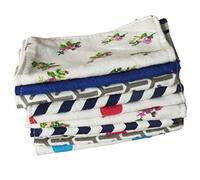 Wonder Care - réutilisable bébé Wipes- Flanelle 100% coton Nettoyant 2 couches - Ultra doux - des Impressions Couleur Assortis avec gratuit avec emballage 12,7 x 17,8 cm ;