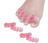 Wonder Care Silicone Toe Separator for Feet Gel Pads Big Toe Corrector Straightener for Bunions Yoga Stretcher Hammer Toe Bunion